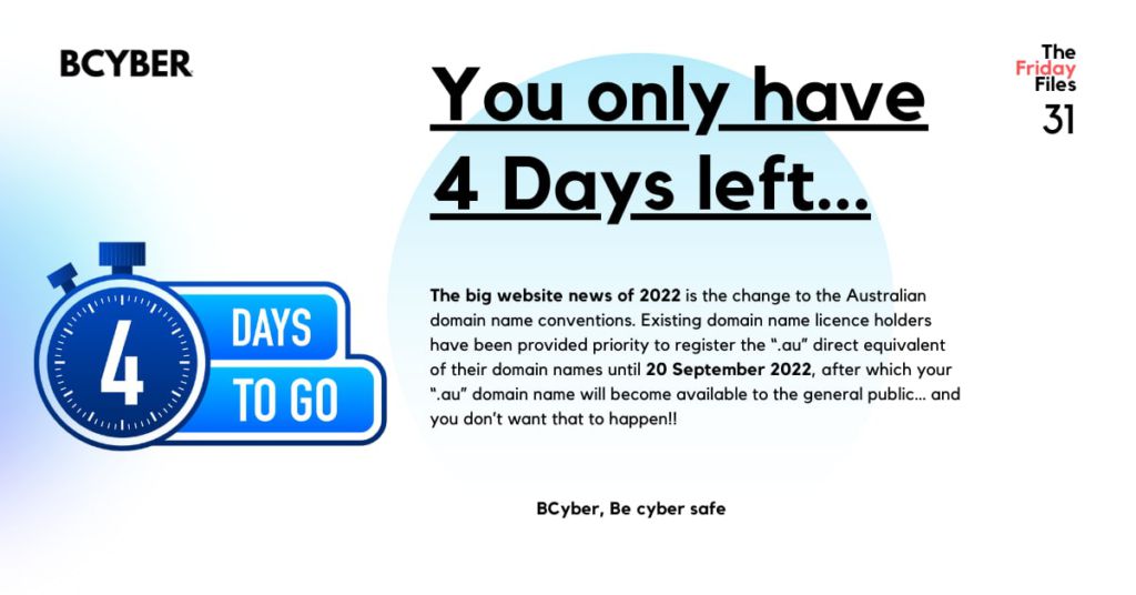 Days left