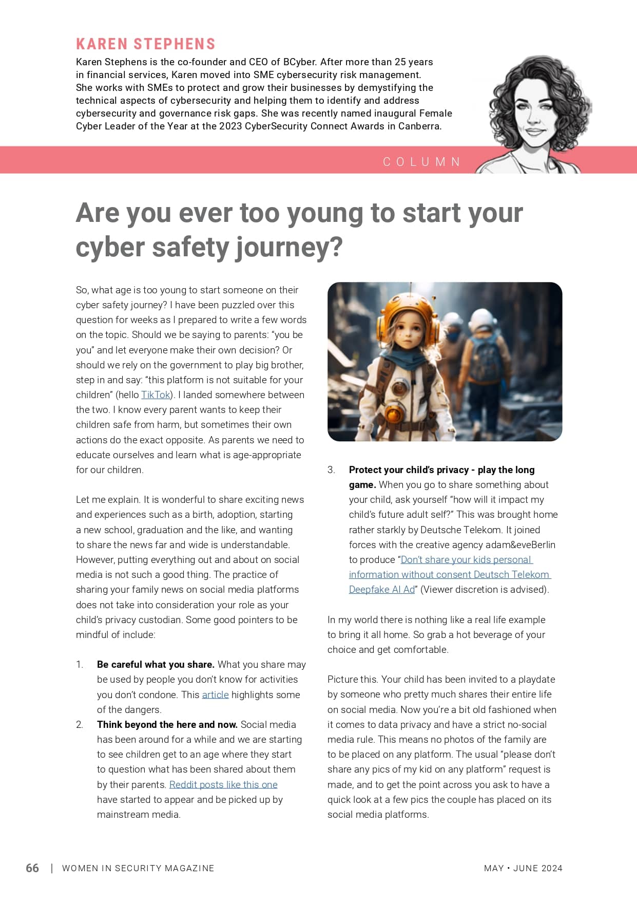 Are you ever too young to start your cyber safety journey? BCyber