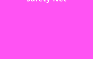 Shield icon over a digital network representing cyber protection.
