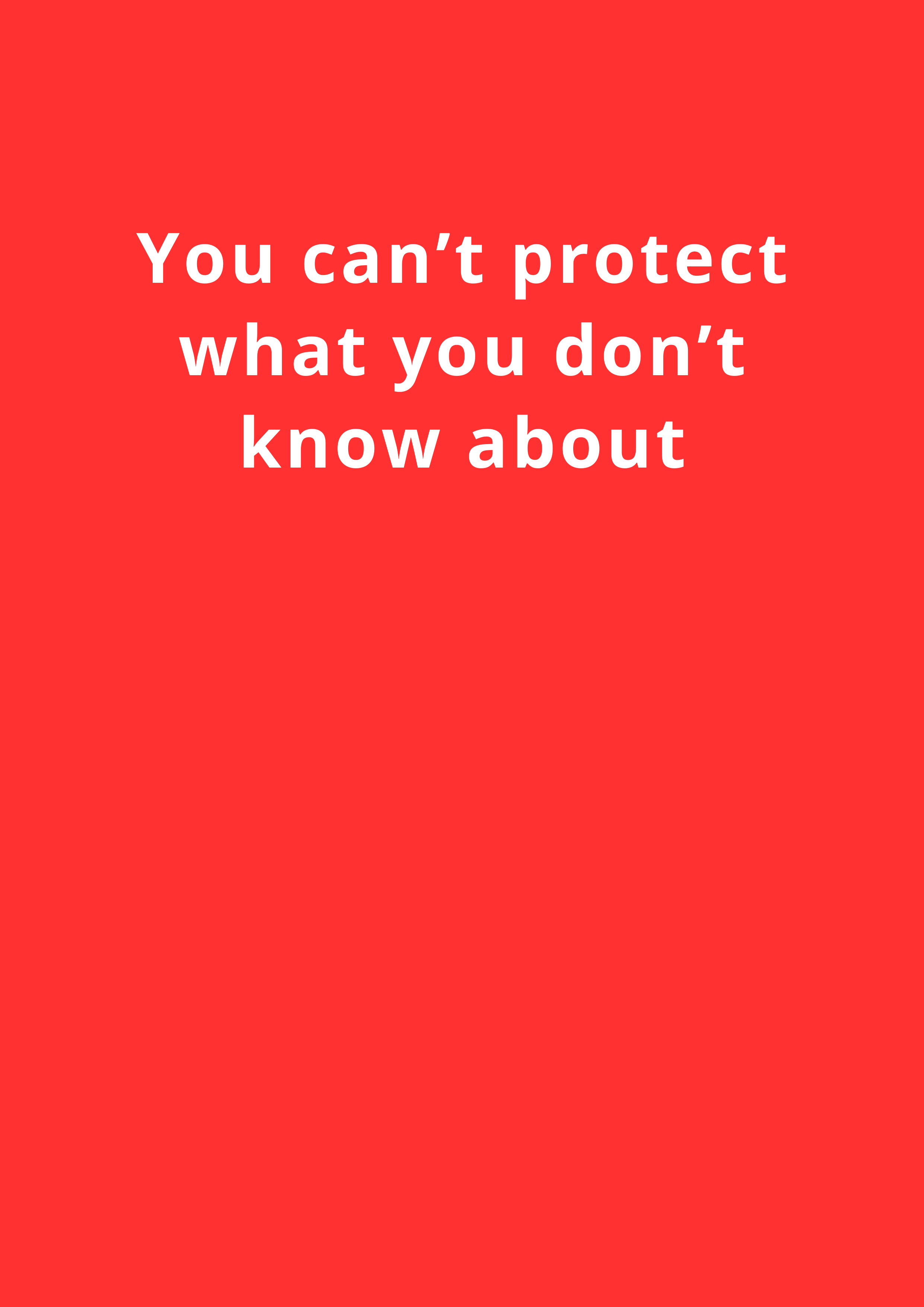 Track your devices, users, and software to secure your organization